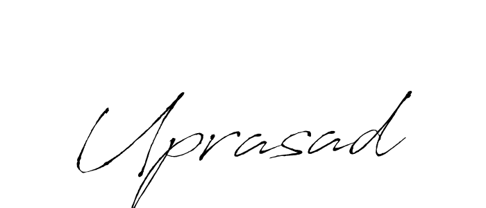 Create a beautiful signature design for name Uprasad. With this signature (Antro_Vectra) fonts, you can make a handwritten signature for free. Uprasad signature style 6 images and pictures png