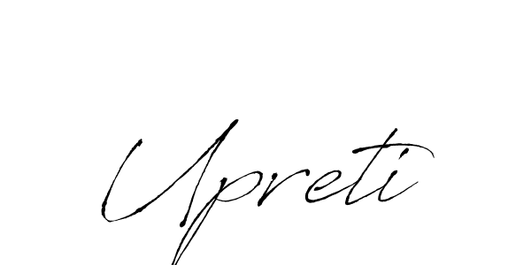 Create a beautiful signature design for name Upreti. With this signature (Antro_Vectra) fonts, you can make a handwritten signature for free. Upreti signature style 6 images and pictures png