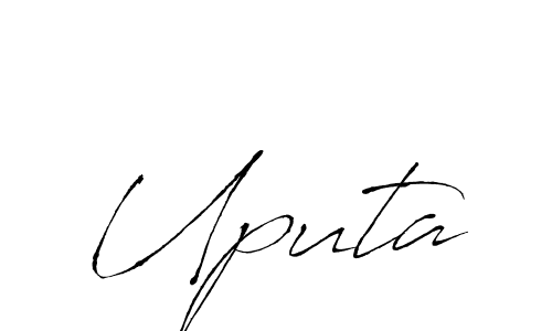 Use a signature maker to create a handwritten signature online. With this signature software, you can design (Antro_Vectra) your own signature for name Uputa. Uputa signature style 6 images and pictures png