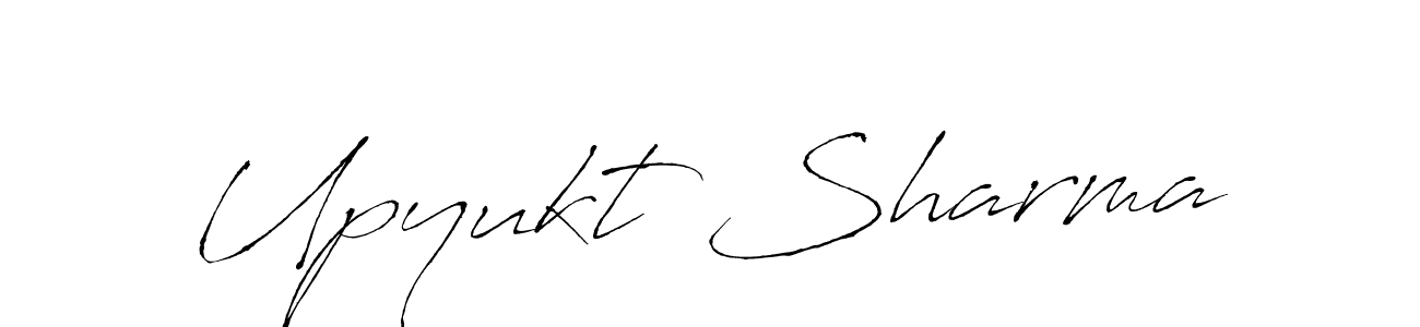 Also we have Upyukt Sharma name is the best signature style. Create professional handwritten signature collection using Antro_Vectra autograph style. Upyukt Sharma signature style 6 images and pictures png