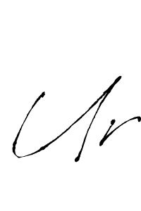 How to make Ur signature? Antro_Vectra is a professional autograph style. Create handwritten signature for Ur name. Ur signature style 6 images and pictures png