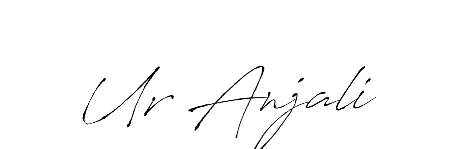 You can use this online signature creator to create a handwritten signature for the name Ur Anjali. This is the best online autograph maker. Ur Anjali signature style 6 images and pictures png