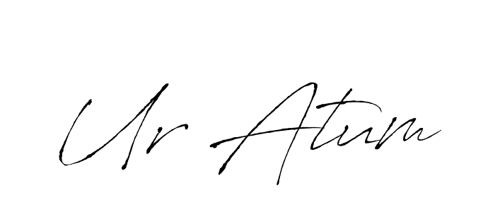 Here are the top 10 professional signature styles for the name Ur Atum. These are the best autograph styles you can use for your name. Ur Atum signature style 6 images and pictures png