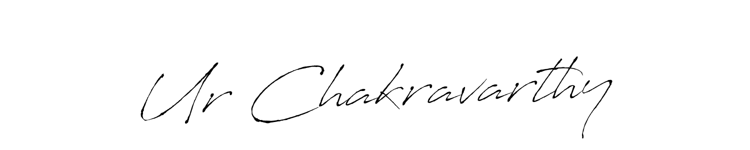 if you are searching for the best signature style for your name Ur Chakravarthy. so please give up your signature search. here we have designed multiple signature styles  using Antro_Vectra. Ur Chakravarthy signature style 6 images and pictures png
