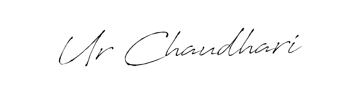 This is the best signature style for the Ur Chaudhari name. Also you like these signature font (Antro_Vectra). Mix name signature. Ur Chaudhari signature style 6 images and pictures png