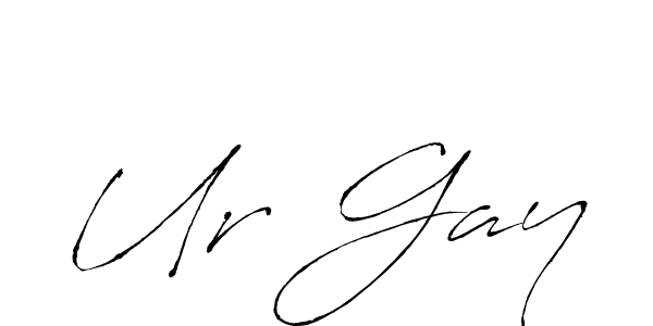 Once you've used our free online signature maker to create your best signature Antro_Vectra style, it's time to enjoy all of the benefits that Ur Gay name signing documents. Ur Gay signature style 6 images and pictures png