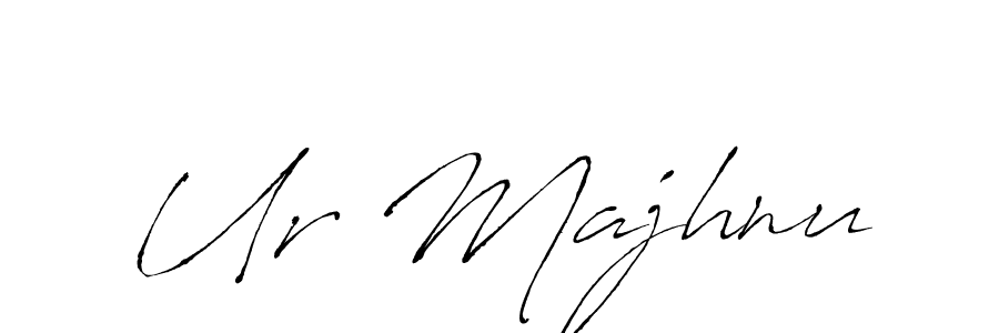 Similarly Antro_Vectra is the best handwritten signature design. Signature creator online .You can use it as an online autograph creator for name Ur Majhnu. Ur Majhnu signature style 6 images and pictures png