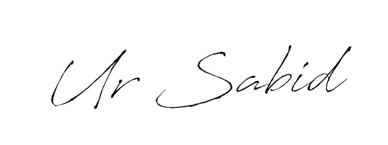 Use a signature maker to create a handwritten signature online. With this signature software, you can design (Antro_Vectra) your own signature for name Ur Sabid. Ur Sabid signature style 6 images and pictures png