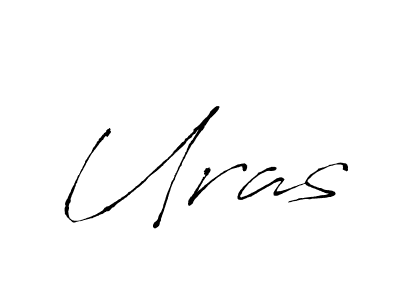 if you are searching for the best signature style for your name Uras. so please give up your signature search. here we have designed multiple signature styles  using Antro_Vectra. Uras signature style 6 images and pictures png