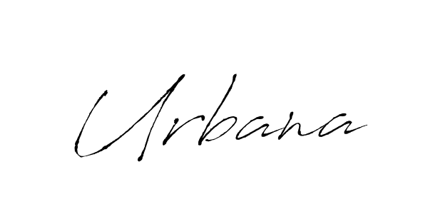 You should practise on your own different ways (Antro_Vectra) to write your name (Urbana) in signature. don't let someone else do it for you. Urbana signature style 6 images and pictures png