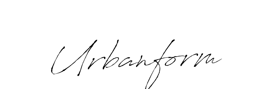 It looks lik you need a new signature style for name Urbanform. Design unique handwritten (Antro_Vectra) signature with our free signature maker in just a few clicks. Urbanform signature style 6 images and pictures png