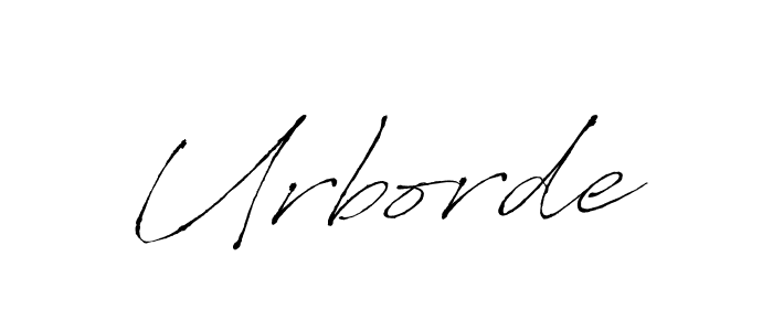 You should practise on your own different ways (Antro_Vectra) to write your name (Urborde) in signature. don't let someone else do it for you. Urborde signature style 6 images and pictures png