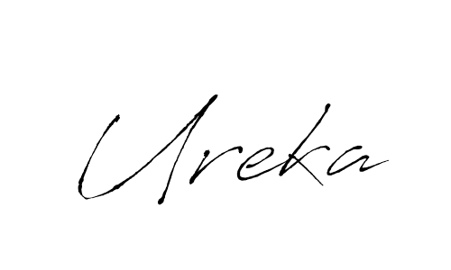 Antro_Vectra is a professional signature style that is perfect for those who want to add a touch of class to their signature. It is also a great choice for those who want to make their signature more unique. Get Ureka name to fancy signature for free. Ureka signature style 6 images and pictures png