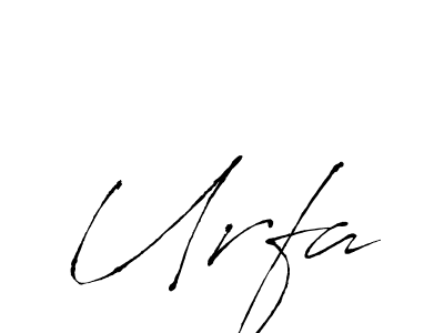 Make a beautiful signature design for name Urfa. With this signature (Antro_Vectra) style, you can create a handwritten signature for free. Urfa signature style 6 images and pictures png