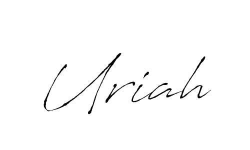Use a signature maker to create a handwritten signature online. With this signature software, you can design (Antro_Vectra) your own signature for name Uriah. Uriah signature style 6 images and pictures png
