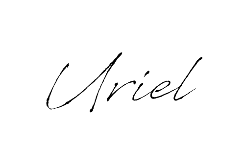 Similarly Antro_Vectra is the best handwritten signature design. Signature creator online .You can use it as an online autograph creator for name Uriel. Uriel signature style 6 images and pictures png