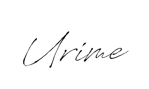 Urime stylish signature style. Best Handwritten Sign (Antro_Vectra) for my name. Handwritten Signature Collection Ideas for my name Urime. Urime signature style 6 images and pictures png