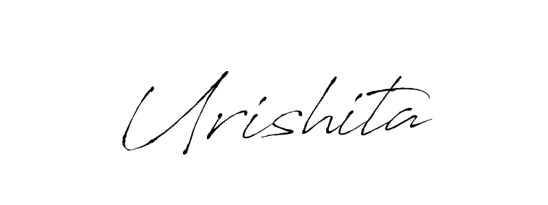 How to make Urishita signature? Antro_Vectra is a professional autograph style. Create handwritten signature for Urishita name. Urishita signature style 6 images and pictures png