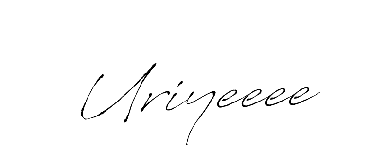 This is the best signature style for the Uriyeeee name. Also you like these signature font (Antro_Vectra). Mix name signature. Uriyeeee signature style 6 images and pictures png