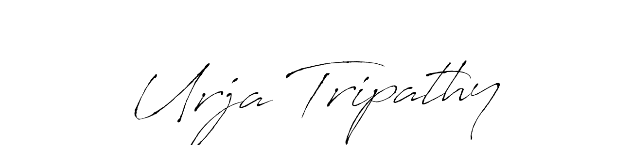 Antro_Vectra is a professional signature style that is perfect for those who want to add a touch of class to their signature. It is also a great choice for those who want to make their signature more unique. Get Urja Tripathy name to fancy signature for free. Urja Tripathy signature style 6 images and pictures png