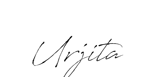 Similarly Antro_Vectra is the best handwritten signature design. Signature creator online .You can use it as an online autograph creator for name Urjita. Urjita signature style 6 images and pictures png