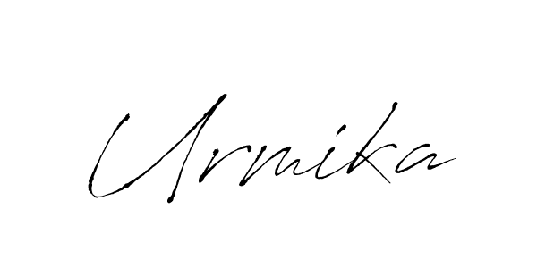 Make a beautiful signature design for name Urmika. Use this online signature maker to create a handwritten signature for free. Urmika signature style 6 images and pictures png