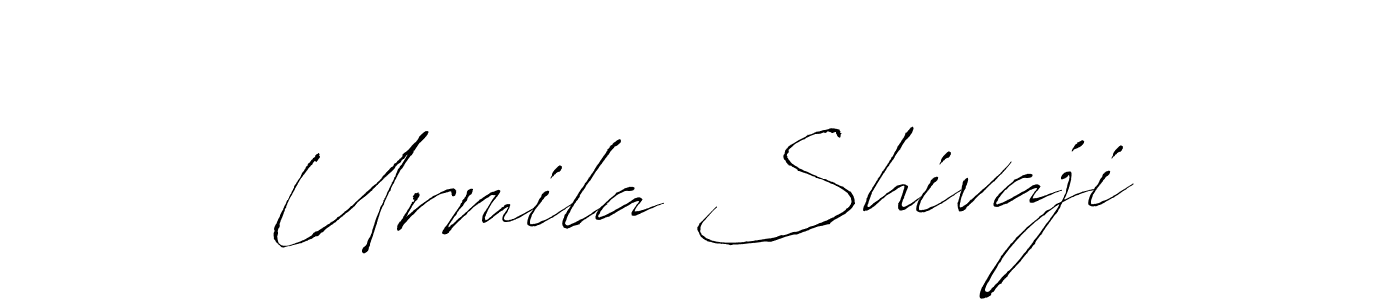 The best way (Antro_Vectra) to make a short signature is to pick only two or three words in your name. The name Urmila Shivaji include a total of six letters. For converting this name. Urmila Shivaji signature style 6 images and pictures png