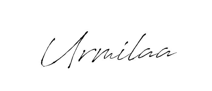 How to make Urmilaa signature? Antro_Vectra is a professional autograph style. Create handwritten signature for Urmilaa name. Urmilaa signature style 6 images and pictures png
