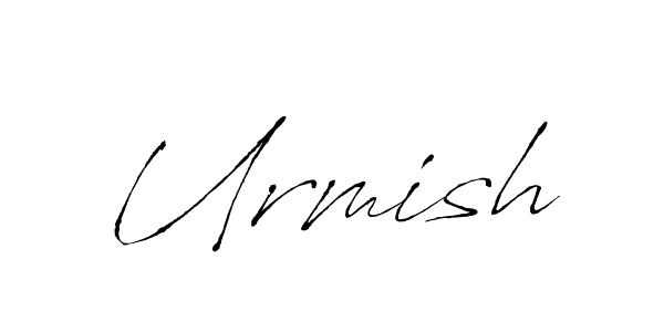 Urmish stylish signature style. Best Handwritten Sign (Antro_Vectra) for my name. Handwritten Signature Collection Ideas for my name Urmish. Urmish signature style 6 images and pictures png