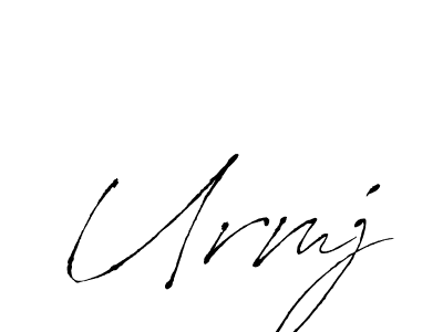 Also You can easily find your signature by using the search form. We will create Urmj name handwritten signature images for you free of cost using Antro_Vectra sign style. Urmj signature style 6 images and pictures png