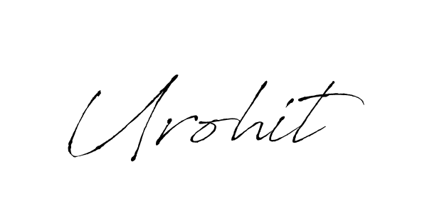 The best way (Antro_Vectra) to make a short signature is to pick only two or three words in your name. The name Urohit include a total of six letters. For converting this name. Urohit signature style 6 images and pictures png