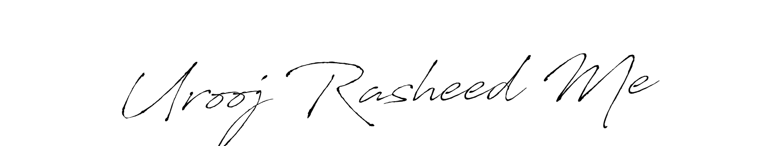 How to Draw Urooj Rasheed Me signature style? Antro_Vectra is a latest design signature styles for name Urooj Rasheed Me. Urooj Rasheed Me signature style 6 images and pictures png