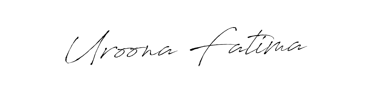 This is the best signature style for the Uroona Fatima name. Also you like these signature font (Antro_Vectra). Mix name signature. Uroona Fatima signature style 6 images and pictures png