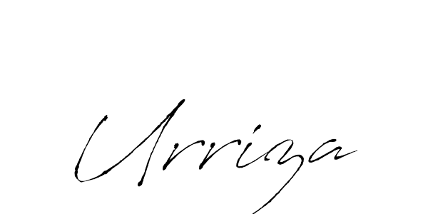Urriza stylish signature style. Best Handwritten Sign (Antro_Vectra) for my name. Handwritten Signature Collection Ideas for my name Urriza. Urriza signature style 6 images and pictures png