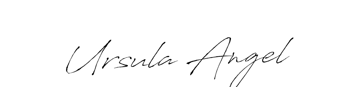 Similarly Antro_Vectra is the best handwritten signature design. Signature creator online .You can use it as an online autograph creator for name Ursula Angel. Ursula Angel signature style 6 images and pictures png