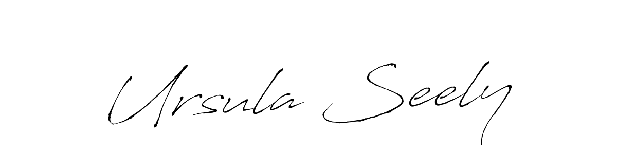 See photos of Ursula Seely official signature by Spectra . Check more albums & portfolios. Read reviews & check more about Antro_Vectra font. Ursula Seely signature style 6 images and pictures png