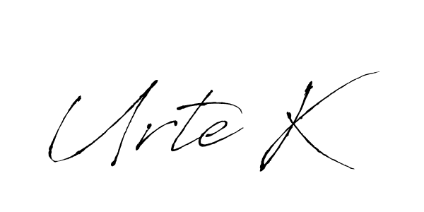 Here are the top 10 professional signature styles for the name Urte K. These are the best autograph styles you can use for your name. Urte K signature style 6 images and pictures png