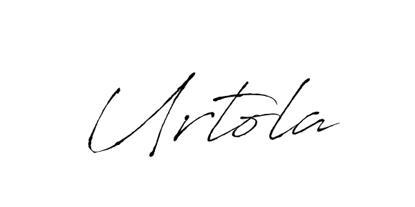 Best and Professional Signature Style for Urtola. Antro_Vectra Best Signature Style Collection. Urtola signature style 6 images and pictures png