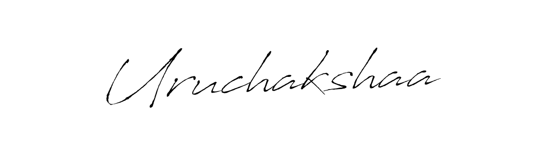 Also we have Uruchakshaa name is the best signature style. Create professional handwritten signature collection using Antro_Vectra autograph style. Uruchakshaa signature style 6 images and pictures png