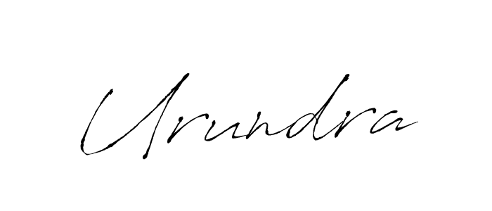 The best way (Antro_Vectra) to make a short signature is to pick only two or three words in your name. The name Urundra include a total of six letters. For converting this name. Urundra signature style 6 images and pictures png