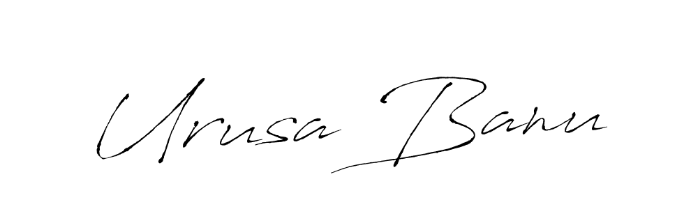 It looks lik you need a new signature style for name Urusa Banu. Design unique handwritten (Antro_Vectra) signature with our free signature maker in just a few clicks. Urusa Banu signature style 6 images and pictures png