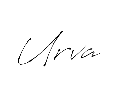 if you are searching for the best signature style for your name Urva. so please give up your signature search. here we have designed multiple signature styles  using Antro_Vectra. Urva signature style 6 images and pictures png