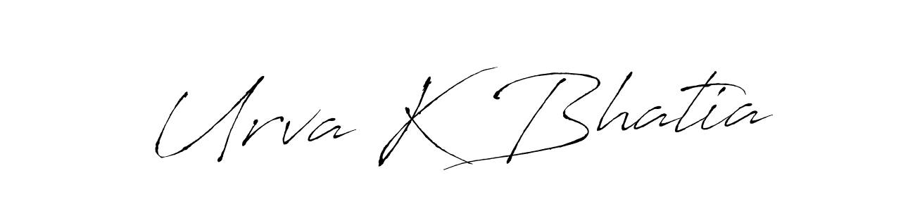 Also You can easily find your signature by using the search form. We will create Urva K Bhatia name handwritten signature images for you free of cost using Antro_Vectra sign style. Urva K Bhatia signature style 6 images and pictures png