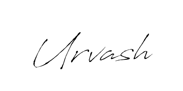 You should practise on your own different ways (Antro_Vectra) to write your name (Urvash) in signature. don't let someone else do it for you. Urvash signature style 6 images and pictures png