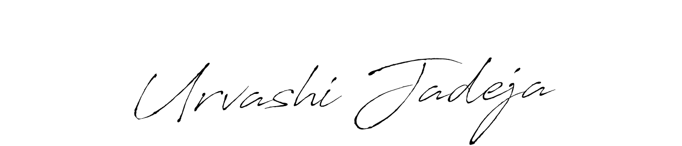 You should practise on your own different ways (Antro_Vectra) to write your name (Urvashi Jadeja) in signature. don't let someone else do it for you. Urvashi Jadeja signature style 6 images and pictures png