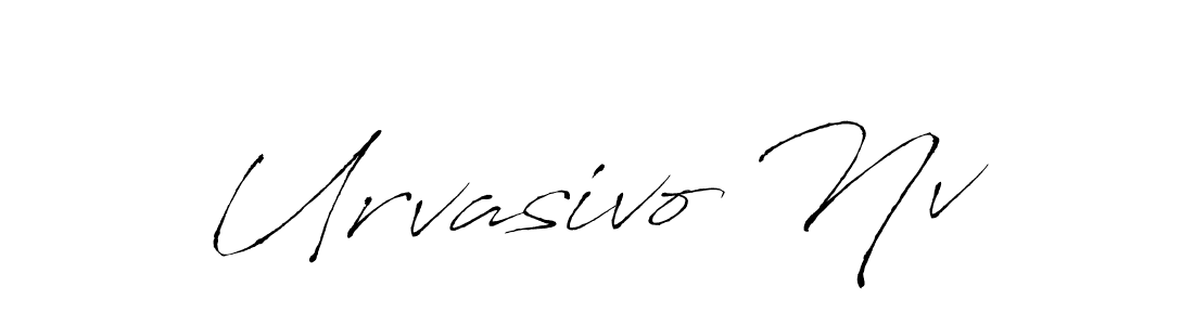 How to Draw Urvasivo Nv signature style? Antro_Vectra is a latest design signature styles for name Urvasivo Nv. Urvasivo Nv signature style 6 images and pictures png