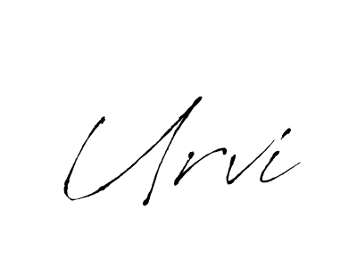 How to make Urvi signature? Antro_Vectra is a professional autograph style. Create handwritten signature for Urvi name. Urvi signature style 6 images and pictures png