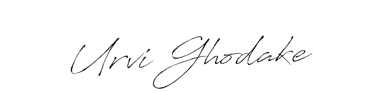 Create a beautiful signature design for name Urvi Ghodake. With this signature (Antro_Vectra) fonts, you can make a handwritten signature for free. Urvi Ghodake signature style 6 images and pictures png