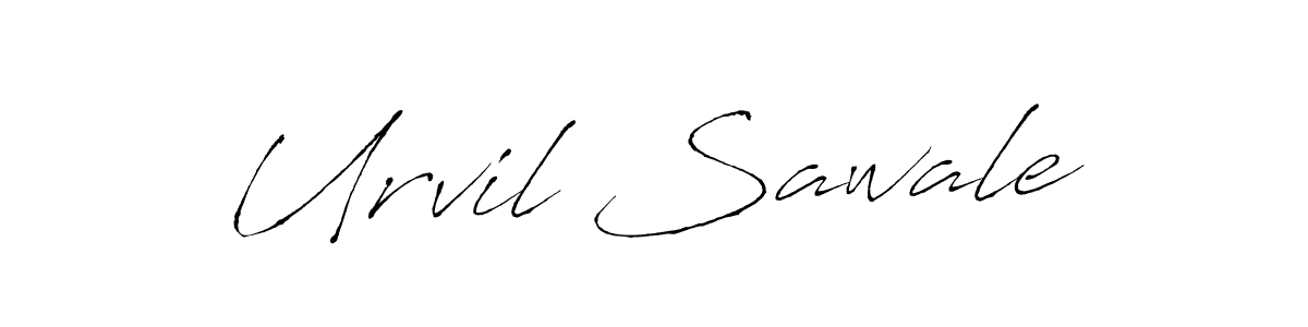 Design your own signature with our free online signature maker. With this signature software, you can create a handwritten (Antro_Vectra) signature for name Urvil Sawale. Urvil Sawale signature style 6 images and pictures png