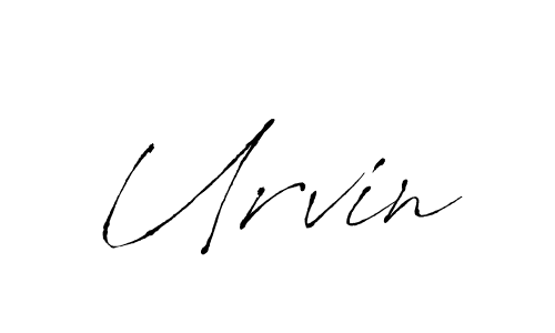 Also we have Urvin name is the best signature style. Create professional handwritten signature collection using Antro_Vectra autograph style. Urvin signature style 6 images and pictures png